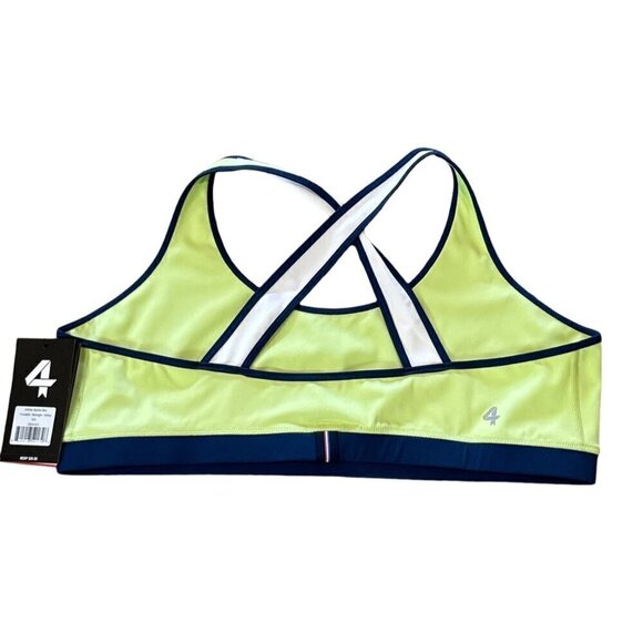 Fourlaps Womens Infinity Womens Fitness Running Sports Green Navy NWT Size XXL - Picture 3 of 7